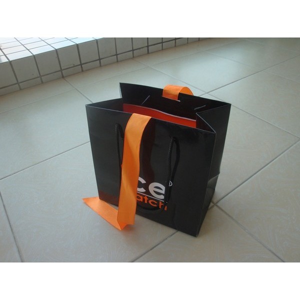 Faddish Promotional Kraft Paper Bag With Logo For Packing 